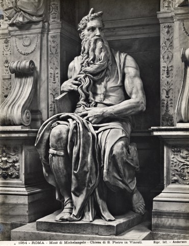 Anderson — Roma - Mosè di Michelangelo - Chiesa di S. Pietro in Vincoli. — insieme